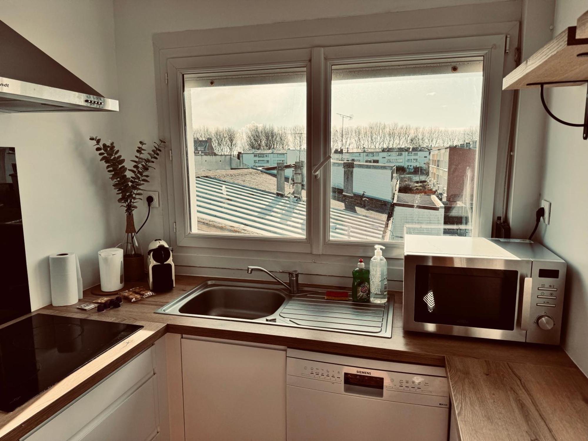 Superbe Appartement T3 Renove - Calais Nord Kültér fotó